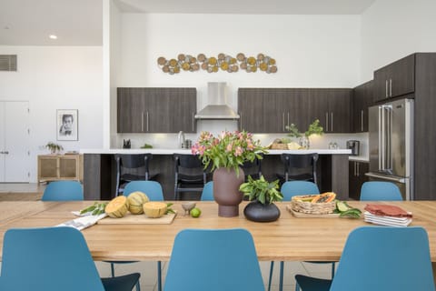 Board games are provided for at-home game nights (Villa 9).