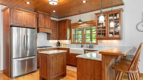 Enjoy breakfast in the chefs kitchen!