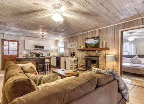 Sleepy Bear's cozy living area