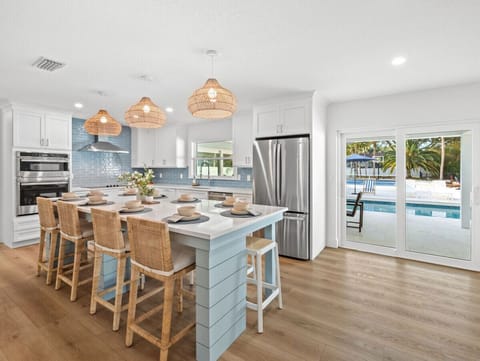 The entire house provides great views and access to the pool and outdoor amenities