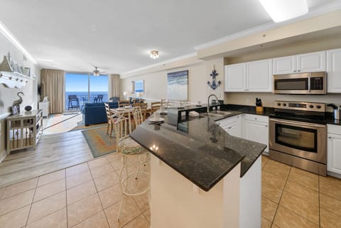 Kitchen w/ Gulf Views