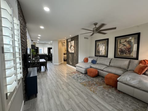 Living Room, Dining Area, Kitchen
