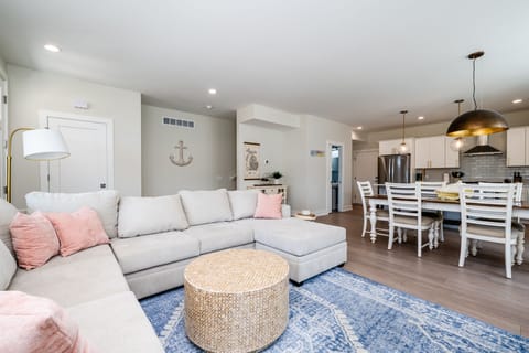 Unwind in style, where family chats meet cozy comfort.