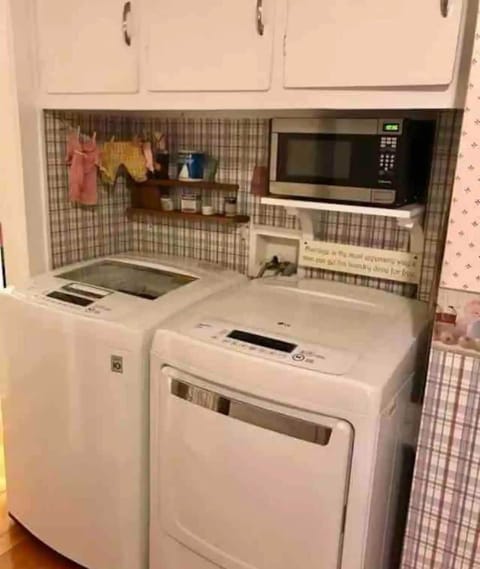 Washer and dryer