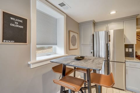 A warm welcome awaits with a framed invitation to explore, share, and create. Pull up a seat at our 4-seater high table – where every meal becomes a story.