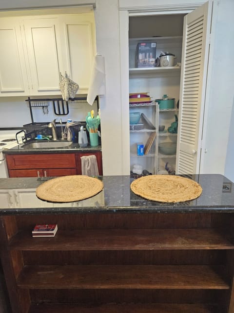 Full kitchen with pantry