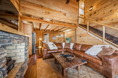 Sectional sofa in the great room