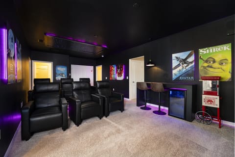 Upstairs movie theatre
