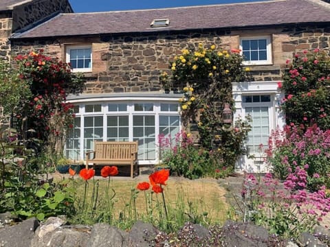 Rose covered frontage