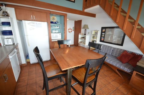 Kitchen and eating area