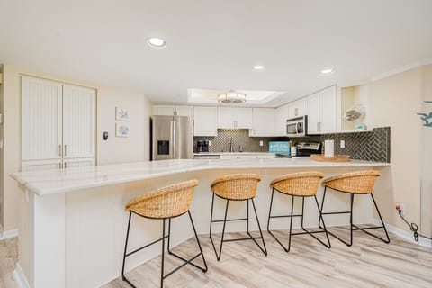 Bar stools for additional seating