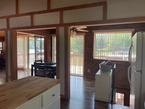 Amazing panorama views from the kitchen.