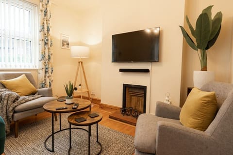 The Living Room: indulge in a movie night, using the smart TV.