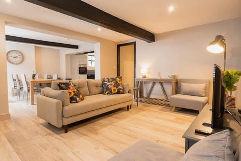 Home 2 - The Open Plan Living Space: relax in the beautifully decorated living room after a busy day exploring the local area.
