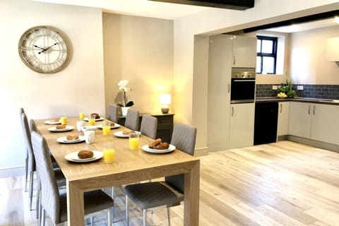 The Open Plan Living Space: the generous open plan living/dining area is the perfect space to share a meal in.