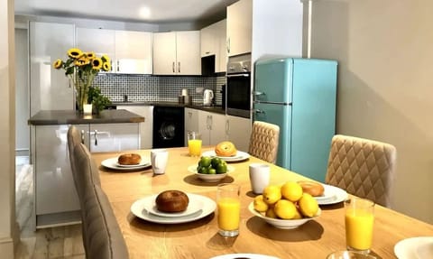 Home 1 - The Open Plan Living Space:  with easy flow between living spaces, the dining table is prefect for leisurely breakfasts, lazy lunches or memorable evening meals.