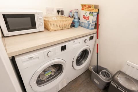 The Utility Room: there is a great space with a washing machine and tumble dryer, so you can wash anything you need during your visit.