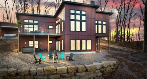 The back of the treehouse