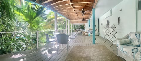 Large Covered Deck - Leads to Pool