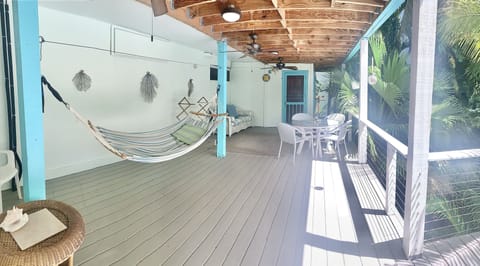 Relaxing Covered Deck