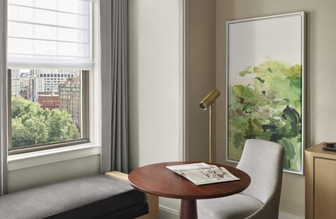 Enjoy a quiet breakfast or catch up on emails.