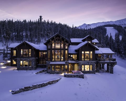 Architecture, Building, House, Cabin, Log Cabin