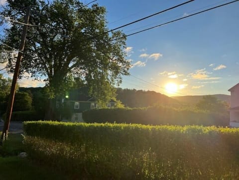 Sit and relax on the front porch and watch the sunrise in the morning. 