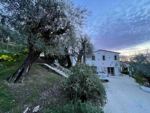 Driveway. It parks 3-4 cars. 