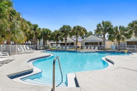 There are two community pools a short walk away from the home! 