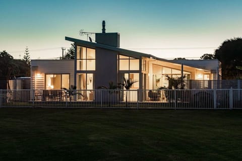 Outside from the golf course