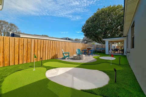 Quick putting practice steps from the pool