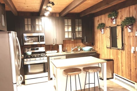New Kitchen with SS appliances and Granite countertop