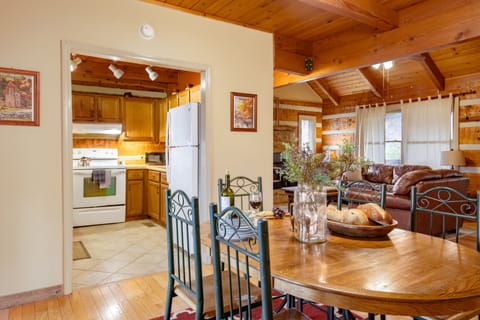 Located next to the kitchen and main living area.