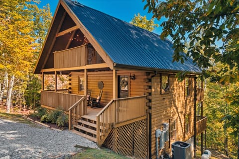 Completely nestled in the beauty of the Smokies. Lots of wildlife sightings!