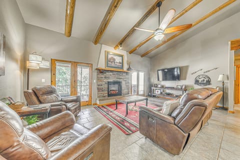 Cloudcroft Vacation Rental | 5BR | 3BA | 3,079 Sq Ft | 1 Step to Enter