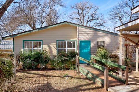 Entrance to the house