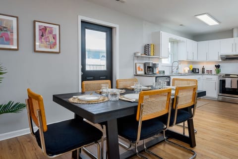 Spacious dining table