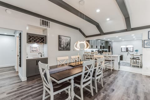Enjoy the perfect blend of luxury and comfort in this elegant dining room