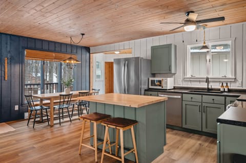 Enter our updated kitchen. The perfect space for your family to share a meal.