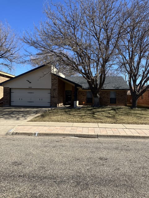 Front of house and entrance
