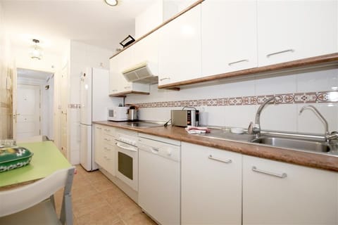 View of the kitchen from a different angle