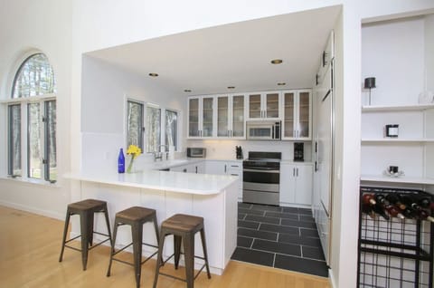 Fully stocked kitchen 