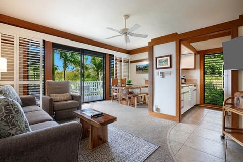 living, dining, kitchen