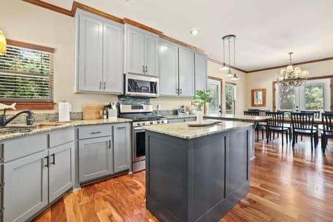 Delight in gourmet meals in our bright open kitchen & dining space