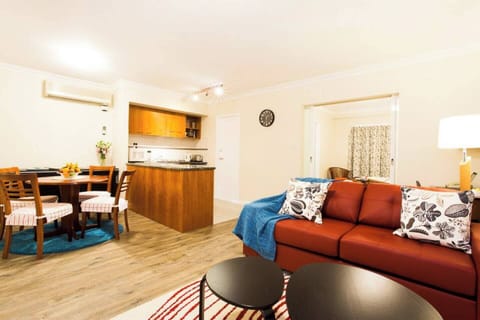 Spacious one-bedroom apartment accommodating to 4 guests