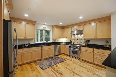 Fully Equipped Kitchen with Ample Counter/Prep Space and Storage