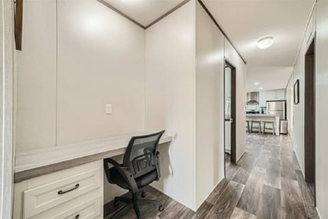 Desk area to get work done with included Wifi