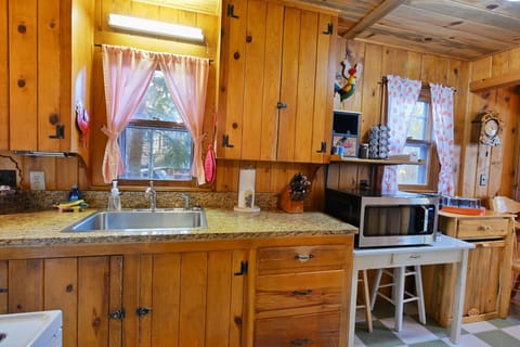 lodge kitchen