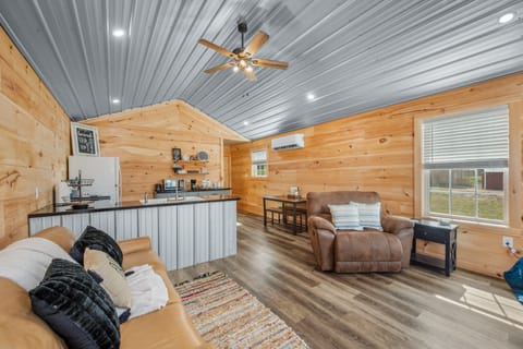 Lake House 1520 looks and feels like a cozy, romantic mountain getaway!