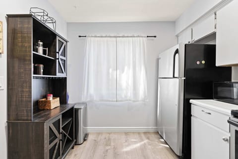 Charming Kitchen Nook with Storage and Style 